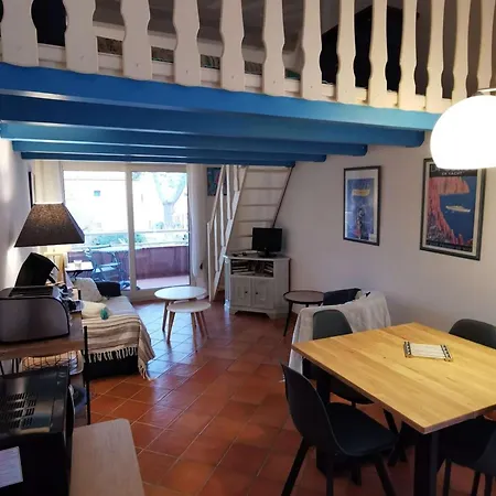 Appartement Studio Mezzanine Climatise Proche Plage, 4 Pers, Terrasse Et Parking Gratuit - Fr-1-650-31 *